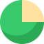 Pie chart icon 64x64