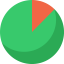 Pie chart icon 64x64