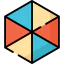 Hexagon biểu tượng 64x64