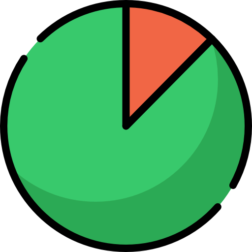 Pie chart icon