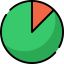 Pie chart icon 64x64