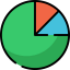 Pie chart icon 64x64
