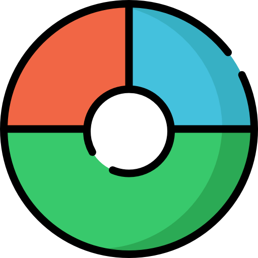Pie chart biểu tượng