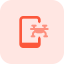Mobile phone icon 64x64