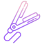 Curling iron icon 64x64