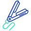 Curling iron icon 64x64