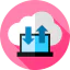 Облачные вычисления иконка 64x64