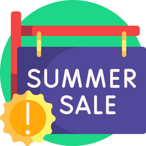 Summer sale biểu tượng