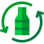 Recycling glass icon 64x64