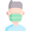 Medical mask icon 64x64