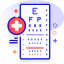 Snellen chart іконка 64x64