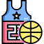 Basketball jersey icône 64x64