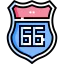 Route 66 icône 64x64