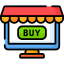 Online shop icon 64x64