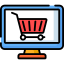 Online shop icon 64x64