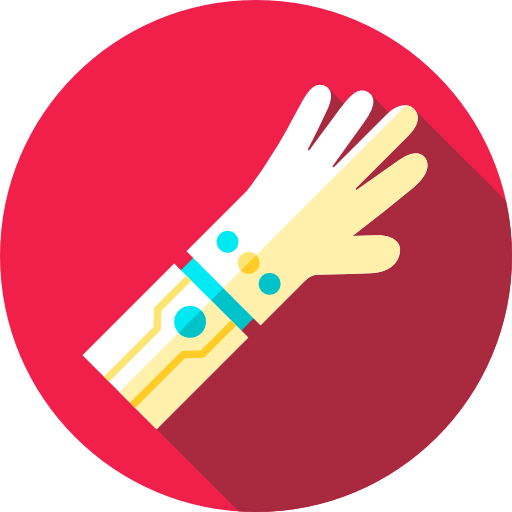 Bionic arm icon