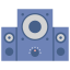 Speaker system biểu tượng 64x64