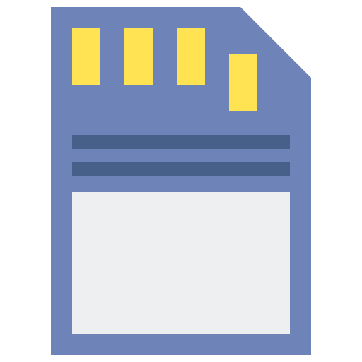 Sd card icon