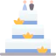 Wedding cake icon 64x64