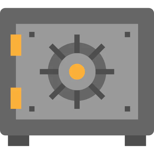 Safe box icon