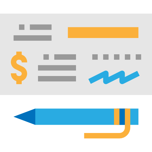 Cheque icon
