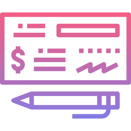 Cheque icon