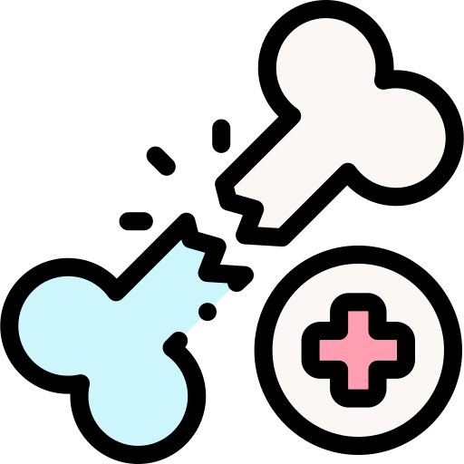 Broken bone icon