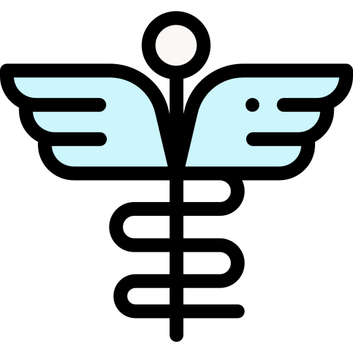 Caduceus symbol icon