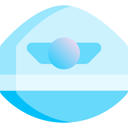 Pilot hat icon