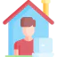Work from home アイコン 64x64