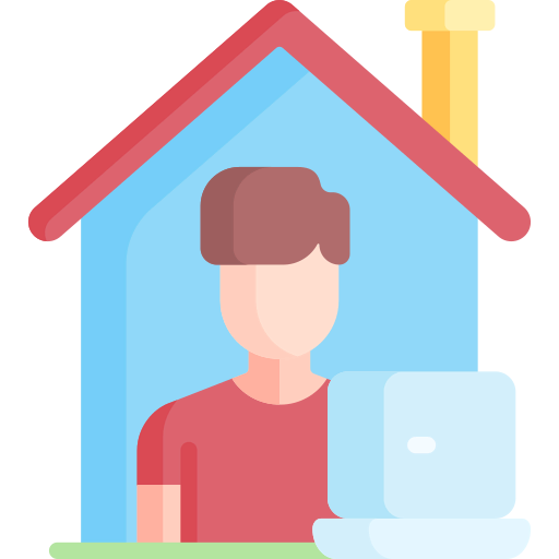Work from home icône