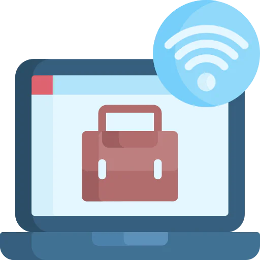 Work from home Ikona