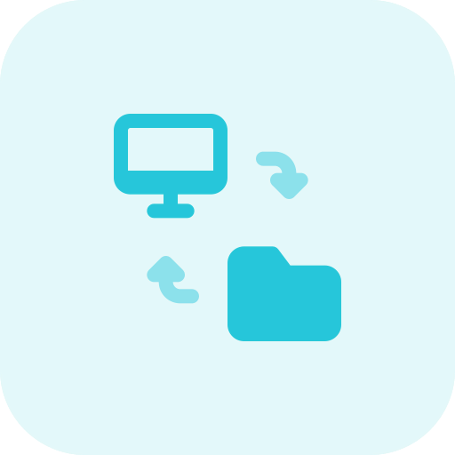 Data synchronization Ikona