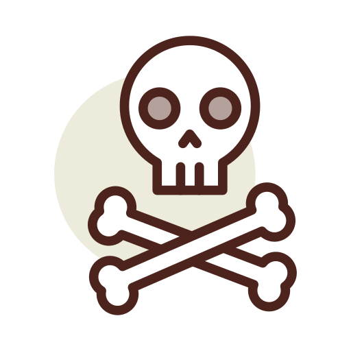 Crossbones icon