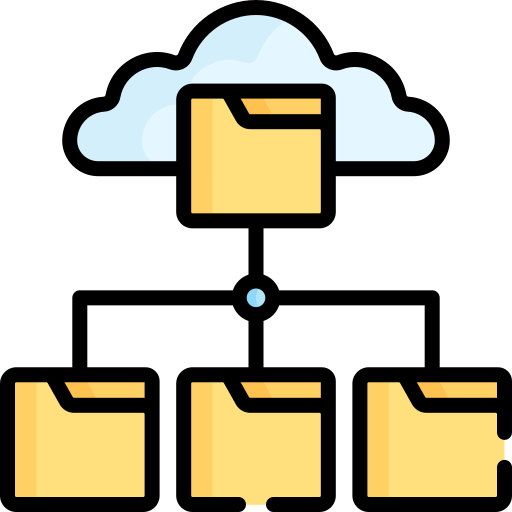 Cloud storage icon