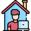 Work from home アイコン 64x64