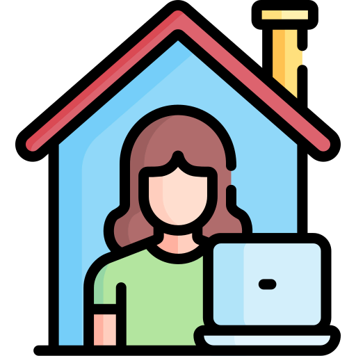 Work from home 图标