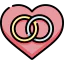 Wedding rings icon 64x64