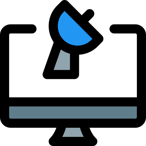 Desktop computer icon