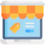 Online shop icon 64x64