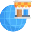 Online shop icon 64x64