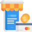 Online shop icon 64x64