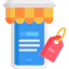 Online shop biểu tượng 64x64
