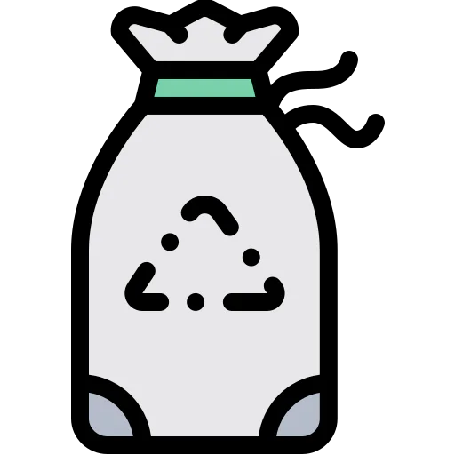 Garbage bag icon