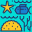 Sea life icon 64x64