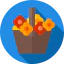 Flower basket icon 64x64