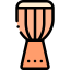 Африканский барабан иконка 64x64