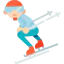 Skiing icon 64x64