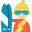 Skiing icon 64x64