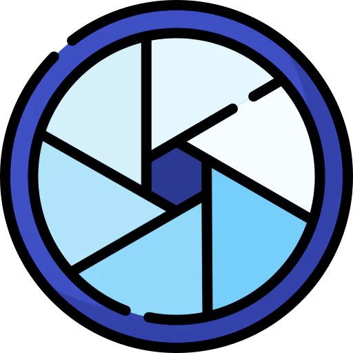 Camera shutter icon